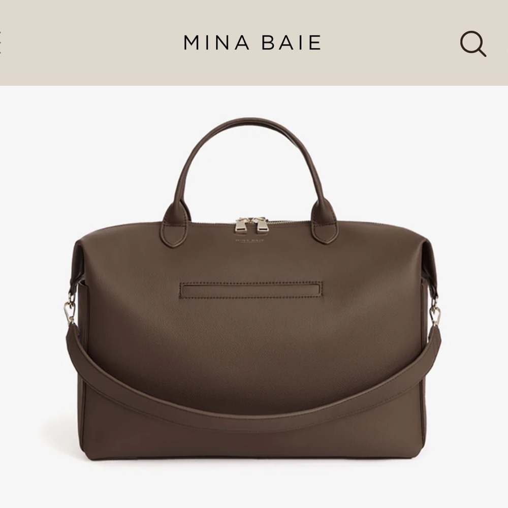 Emmy Vegan Midi Shoulder Bag - Coco
